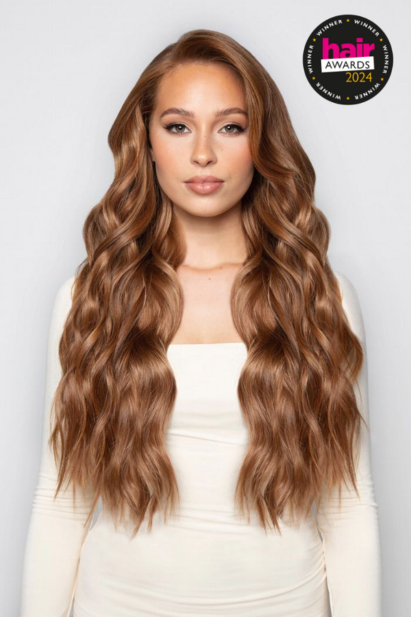 lullabellz Super Thick 22'' 5 Piece Brushed Out Wave Clip In Hair Extensions