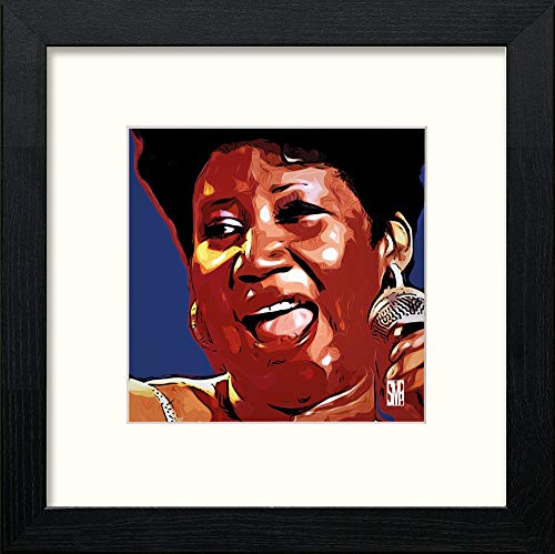 lumartos Aretha – Black Wood Frame Wall Art – Framed Wall Art Print by Lumartos Premium Home Décor