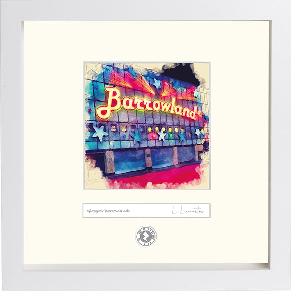 lumartos Barrowlands - Augmented Reality – Framed Wall Art Print by Lumartos Premium Home Décor