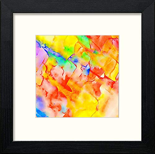 lumartos Blooms – Black Wood Frame Wall Art – Framed Wall Art Print by Lumartos Premium Home Décor