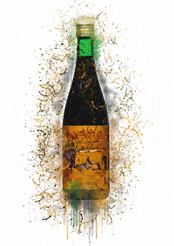 lumartos Bucky Splash Print – A4 Frame Wall Art – Framed Wall Art Print by Lumartos Premium Home Décor