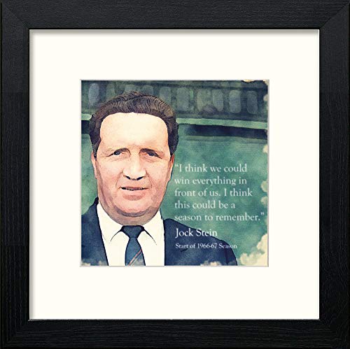 lumartos Celtic Jock Stein – Black Wood Frame Wall Art – Framed Wall Art Print by Lumartos Premium Home Décor