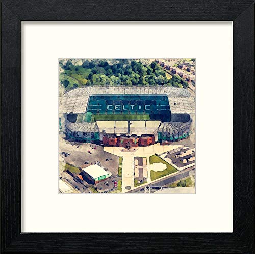 lumartos Celtic Park – Black Wood Frame Wall Art – Framed Wall Art Print by Lumartos Premium Home Décor