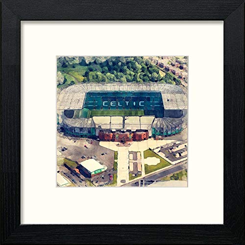 lumartos Celtic Park – Black Wood Frame Wall Art – Framed Wall Art Print by Lumartos Premium Home Décor