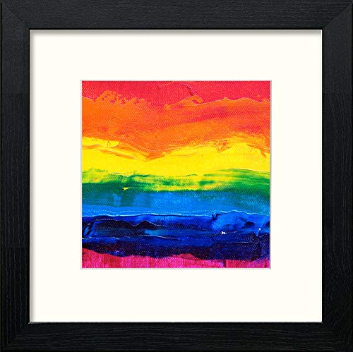 lumartos Colours – Black Wood Frame Wall Art – Framed Wall Art Print by Lumartos Premium Home Décor