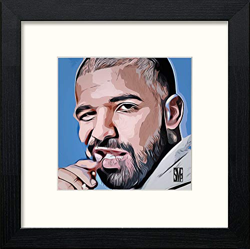 lumartos Drake – Black Wood Frame Wall Art – Framed Wall Art Print by Lumartos Premium Home Décor
