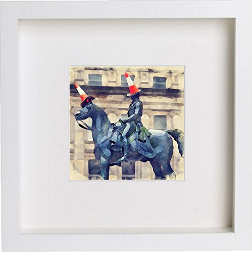 lumartos Duke Of Wellington 0024 – White Frame Wall Art – Framed Wall Art Print by Lumartos Premium Home Décor