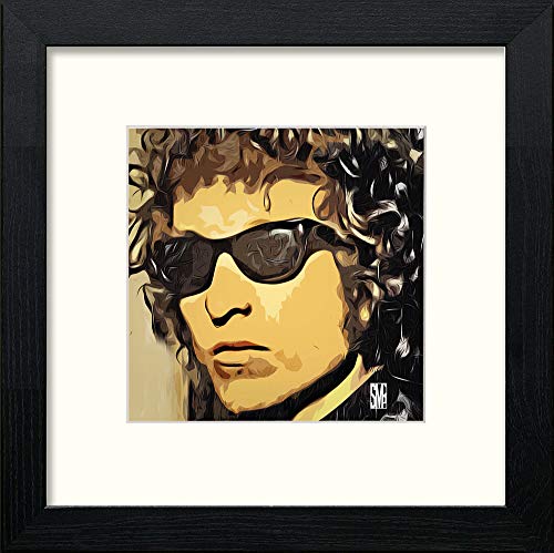 lumartos Dylan – Black Wood Frame Wall Art – Framed Wall Art Print by Lumartos Premium Home Décor