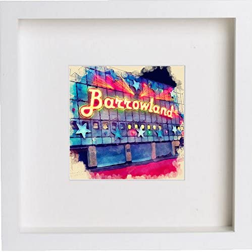 lumartos Glasgow Barrowland Ballroom 42 – 23 x 23 x 4.5 cm Frame Wall Art – Framed Wall Art Print by Lumartos Premium Home Décor