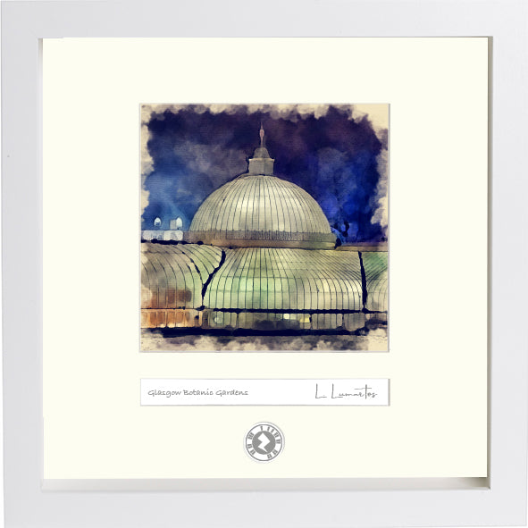 lumartos Glasgow Botanic Gardens - Augmented Reality – Framed Wall Art Print by Lumartos Premium Home Décor