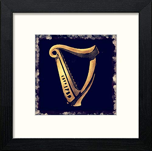 lumartos Guiness – Black Wood Frame Wall Art – Framed Wall Art Print by Lumartos Premium Home Décor