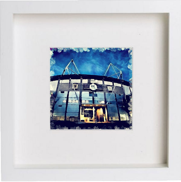 lumartos Hull City Association Football Club The Kcom Stadium 87 – White Fr – Framed Wall Art Print by Lumartos Premium Home Décor