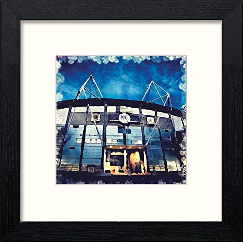 lumartos Hull FC Stadium – Black Wood Frame Wall Art – Framed Wall Art Print by Lumartos Premium Home Décor