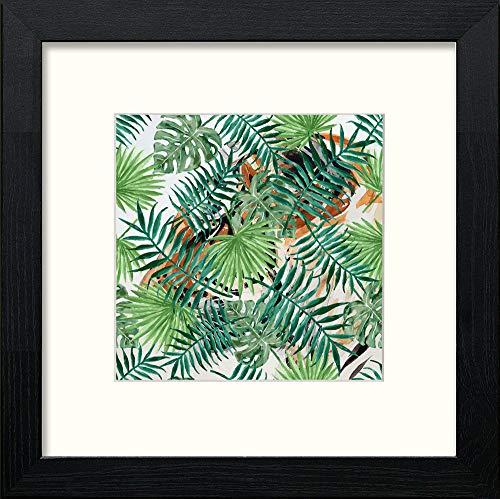 lumartos Palms – Black Wood Frame Wall Art – Framed Wall Art Print by Lumartos Premium Home Décor