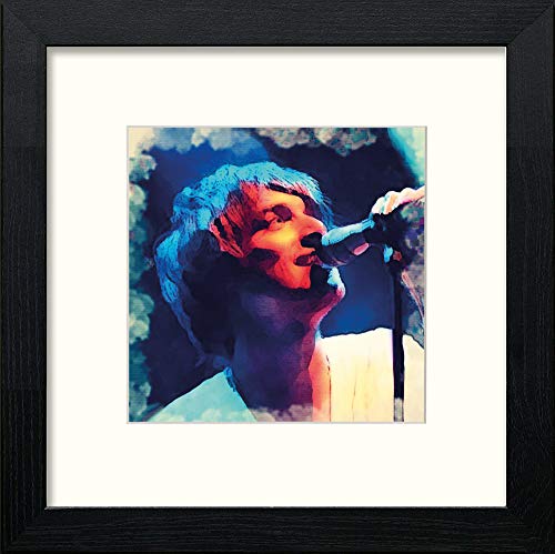 lumartos Paulo II – Black Wood Frame Wall Art – Framed Wall Art Print by Lumartos Premium Home Décor