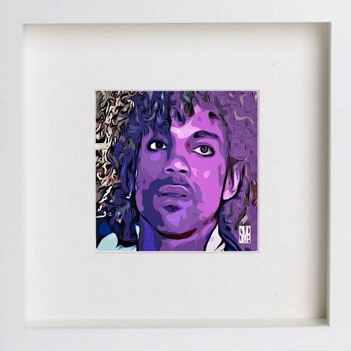 lumartos Prince 170 – White Frame Wall Art – Framed Wall Art Print by Lumartos Premium Home Décor