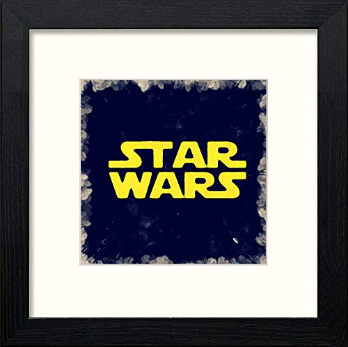 lumartos Star Wars – Black Wood Frame Wall Art – Framed Wall Art Print by Lumartos Premium Home Décor