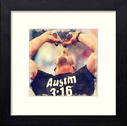 lumartos Stone Cold – Black Wood Frame Wall Art – Framed Wall Art Print by Lumartos Premium Home Décor