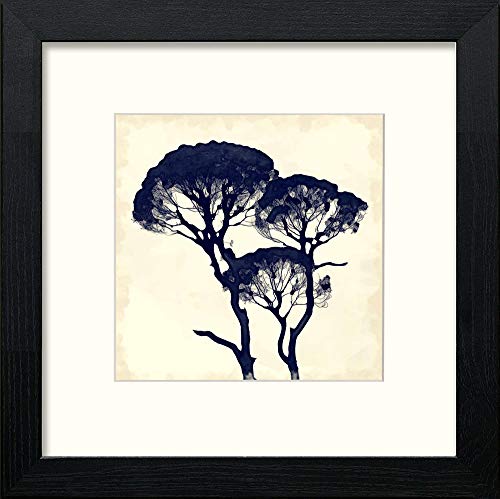 lumartos Trees – Black Wood Frame Wall Art – Framed Wall Art Print by Lumartos Premium Home Décor