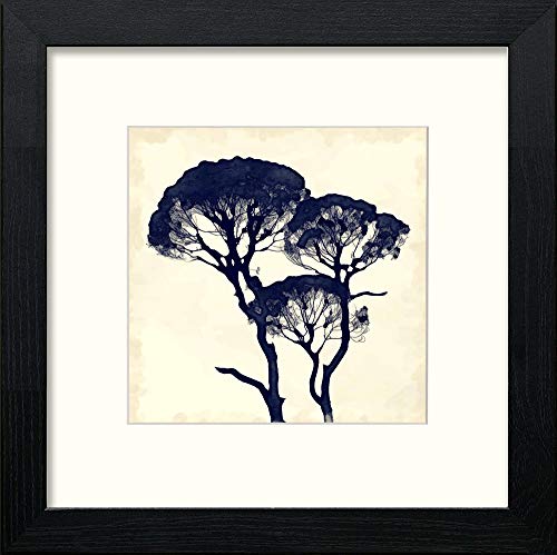lumartos Trees – Black Wood Frame Wall Art – Framed Wall Art Print by Lumartos Premium Home Décor