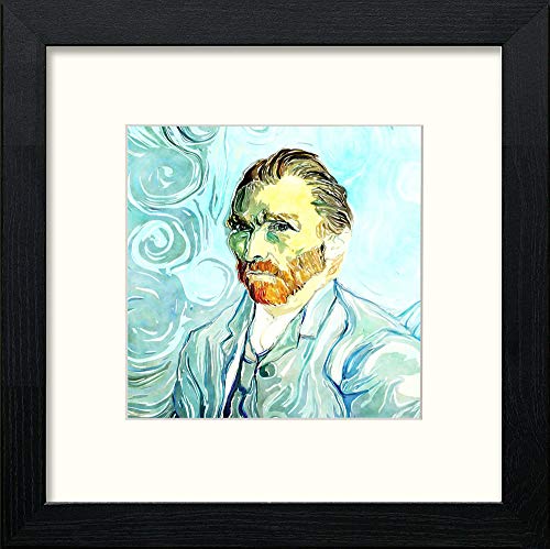 lumartos Vincent – Black Wood Frame Wall Art – Framed Wall Art Print by Lumartos Premium Home Décor