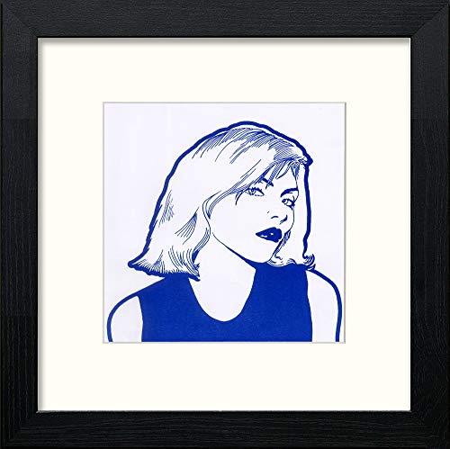 lumartos Vintage Blondie Posters – Black Wood Frame Wall Art – Framed Wall Art Print by Lumartos Premium Home Décor