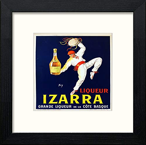 lumartos Vintage Culzean Castle Poster – Black Wood Frame Wall Art – Framed Wall Art Print by Lumartos Premium Home Décor