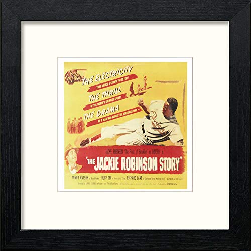 lumartos Vintage Jack Robinson Story Poster – Black Wood Frame Wall Art – Framed Wall Art Print by Lumartos Premium Home Décor