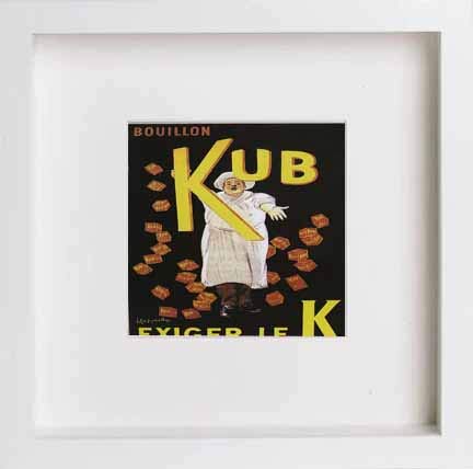 lumartos Vintage Poster Advertising Poster For Julius Maggi Et Cie – White F – Framed Wall Art Print by Lumartos Premium Home Décor