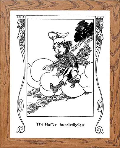 lumartos Vintage Poster Alice's Adventures – Framed Wall Art Print by Lumartos Premium Home Décor