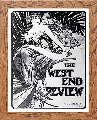 lumartos Vintage Poster Alphonse Mucha – Framed Wall Art Print by Lumartos Premium Home Décor