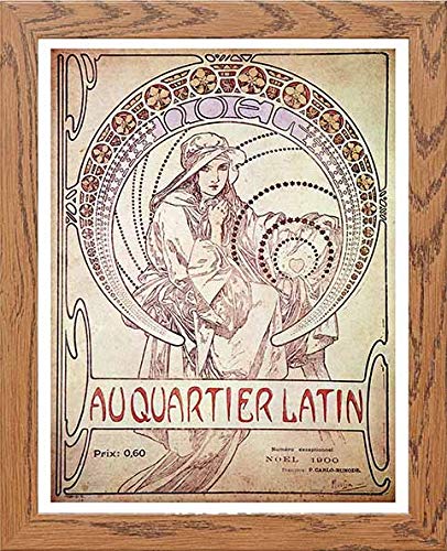 lumartos Vintage Poster Alphonse Mucha – Framed Wall Art Print by Lumartos Premium Home Décor