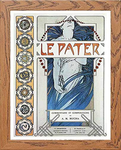 lumartos Vintage Poster Alphonse Mucha – Framed Wall Art Print by Lumartos Premium Home Décor