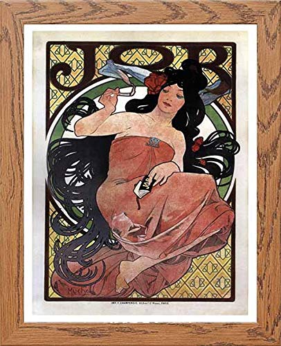 lumartos Vintage Poster Alphonse Mucha – Framed Wall Art Print by Lumartos Premium Home Décor