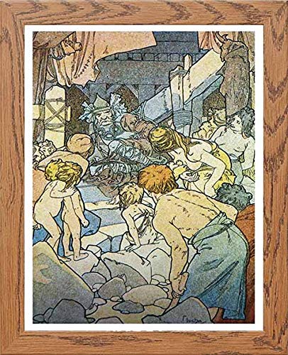 lumartos Vintage Poster Alphonse Mucha – Framed Wall Art Print by Lumartos Premium Home Décor