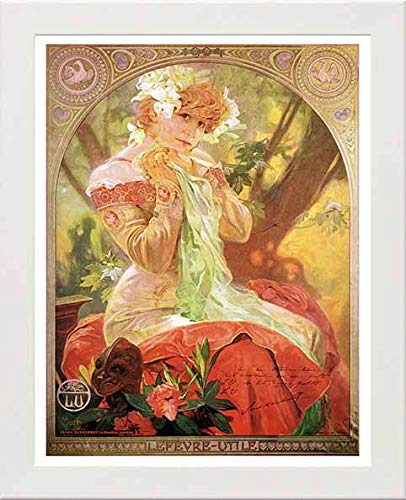 lumartos Vintage Poster Alphonse Mucha – Framed Wall Art Print by Lumartos Premium Home Décor