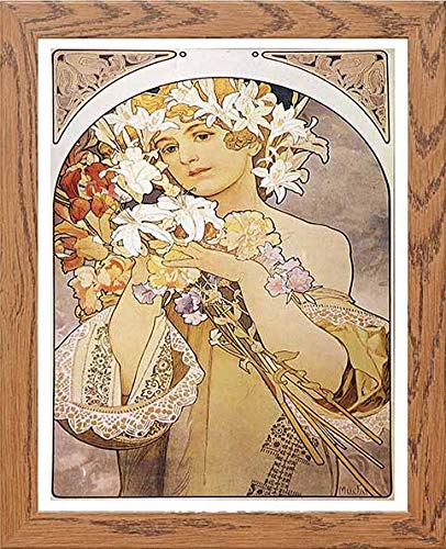 lumartos Vintage Poster Alphonse Mucha – Framed Wall Art Print by Lumartos Premium Home Décor