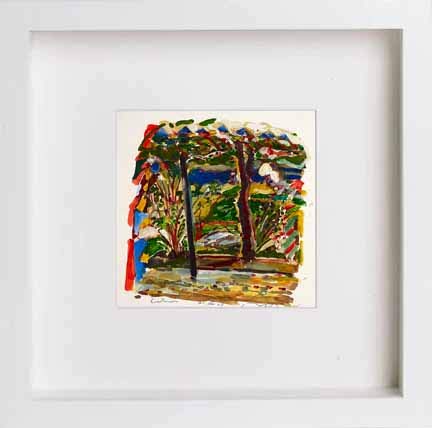 lumartos Vintage Poster Exterior – White Frame Wall Art – Framed Wall Art Print by Lumartos Premium Home Décor