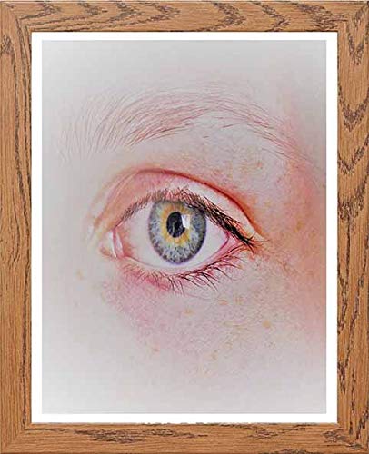 lumartos Vintage Poster Eye Study – Framed Wall Art Print by Lumartos Premium Home Décor
