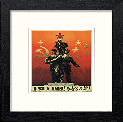 lumartos Vintage Poster Habek – Dark Wood Frame Wall Art – Framed Wall Art Print by Lumartos Premium Home Décor