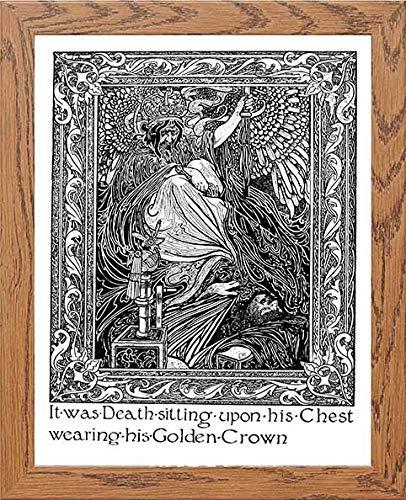 lumartos Vintage Poster Hans Christian Anderson – Framed Wall Art Print by Lumartos Premium Home Décor