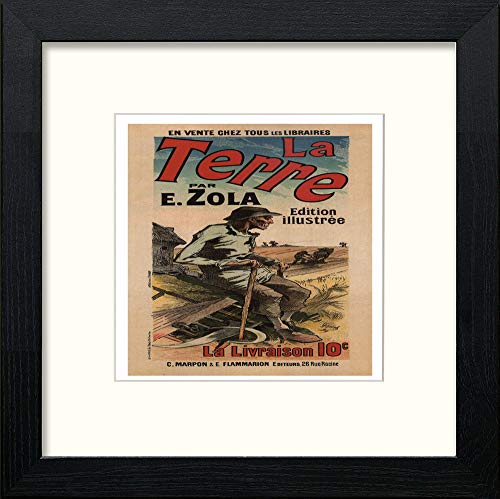 lumartos Vintage Poster Jules Cheret (31) – Black Wood Frame Wall Art – Framed Wall Art Print by Lumartos Premium Home Décor