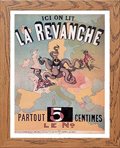 lumartos Vintage Poster La Revanche – Framed Wall Art Print by Lumartos Premium Home Décor