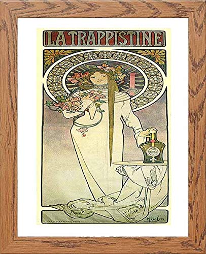 lumartos Vintage Poster La Trappistine – Framed Wall Art Print by Lumartos Premium Home Décor