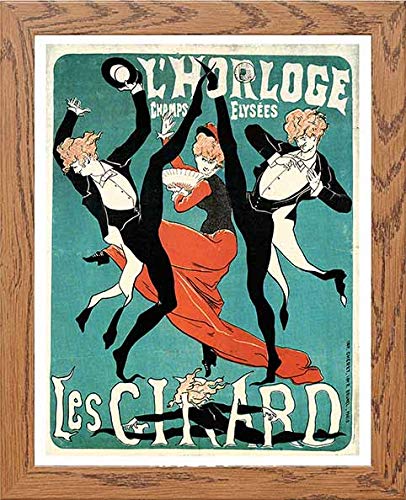 lumartos Vintage Poster Les Girard – Framed Wall Art Print by Lumartos Premium Home Décor