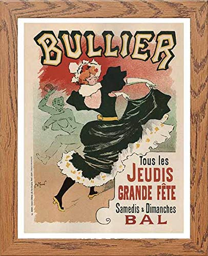 lumartos Vintage Poster Maf147 Bullier George Meunier – Framed Wall Art Print by Lumartos Premium Home Décor