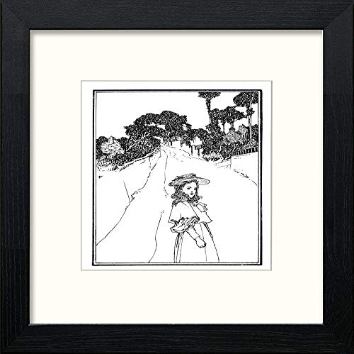 lumartos Vintage Poster Make Believe (3) – Black Wood Frame Wall Art – Framed Wall Art Print by Lumartos Premium Home Décor