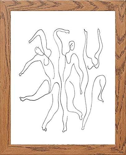 lumartos Vintage Poster Matisse – Framed Wall Art Print by Lumartos Premium Home Décor