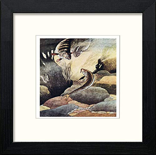 lumartos Vintage Poster Other Works (1) – Black Wood Frame Wall Art – Framed Wall Art Print by Lumartos Premium Home Décor