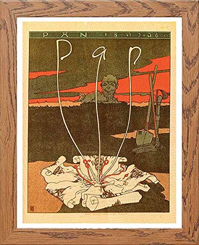 lumartos Vintage Poster Pan – Framed Wall Art Print by Lumartos Premium Home Décor